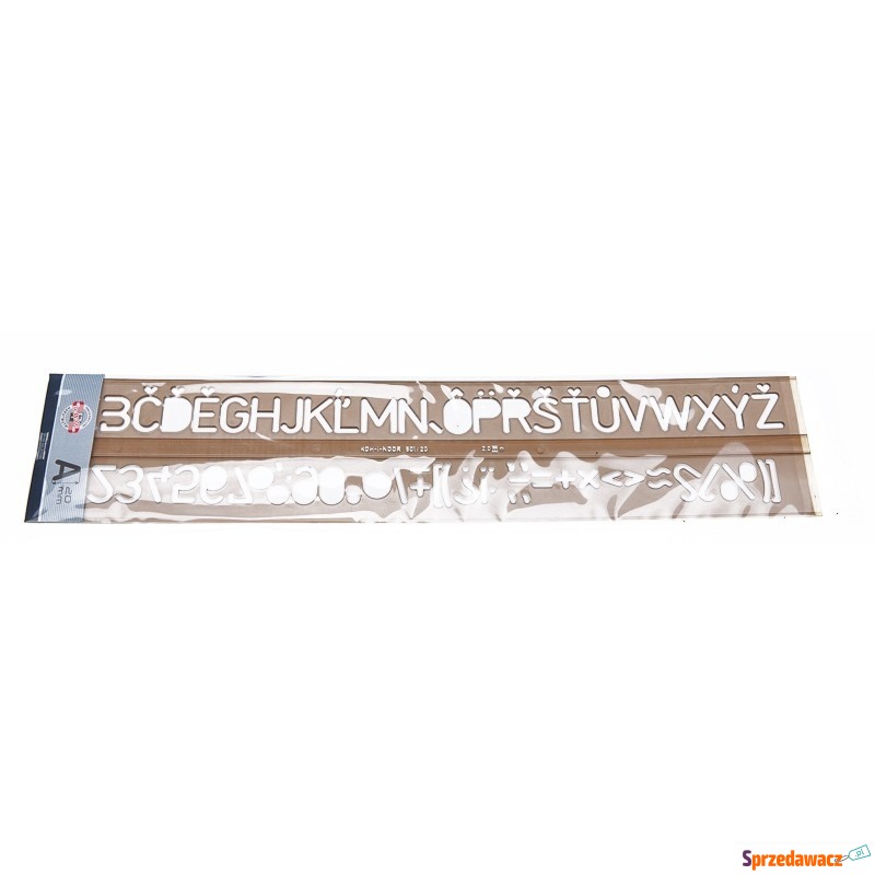 KIN SZABLON 748014 CYFROWO-LITEROWY 2.00 MM - Pozostałe - Siedlce
