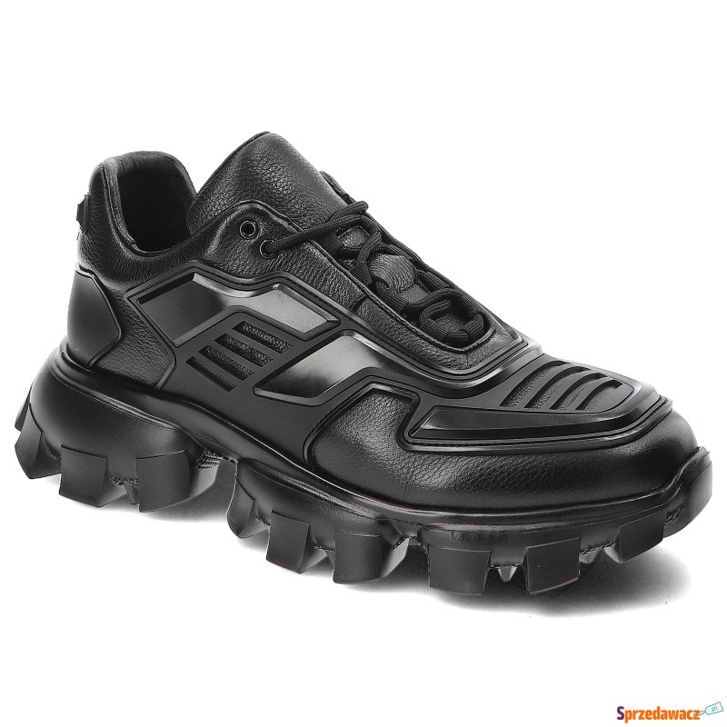 Czarne Sneakersy John Doubare Obuwie Męskie Na... - Buty sportowe miejskie... - Świnoujście