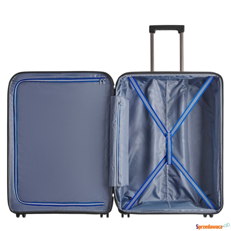 Walizka Blu moonky Charon 77cm czarna powiększana - Walizki - Wrocław