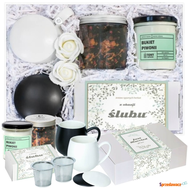 Zestaw prezentowy Big Box ŚLubny- Zestaw herbat... - Herbata, Yerba Mate - Pruszków
