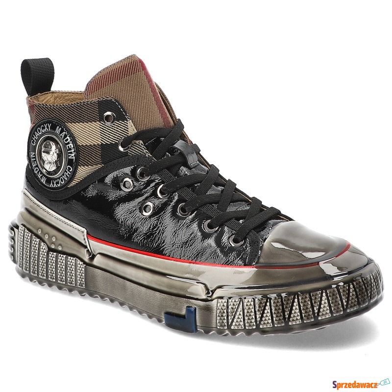 Czarne Sneakersy John Doubare...