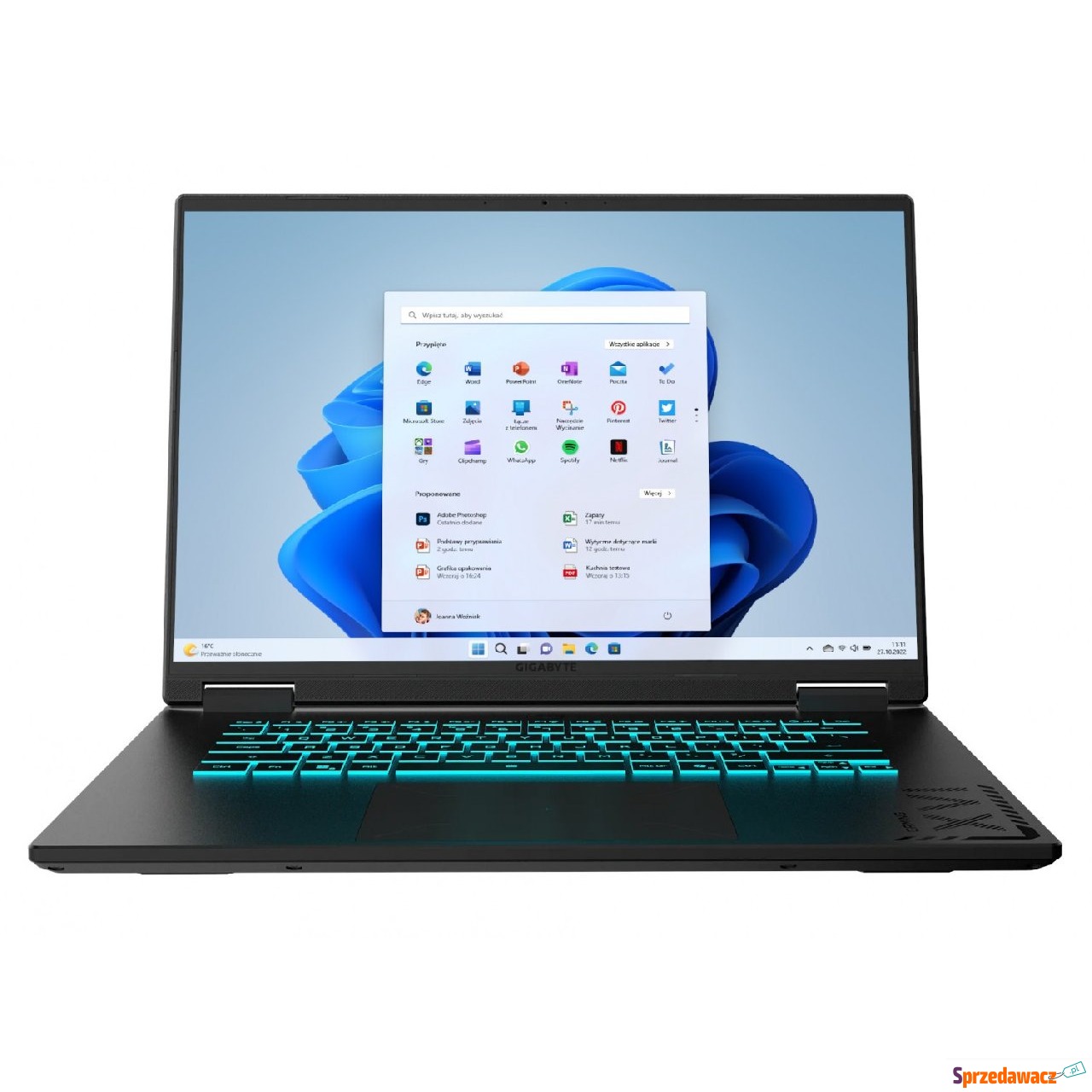 Gigabyte A16 - AMD Ryzen 7 260...