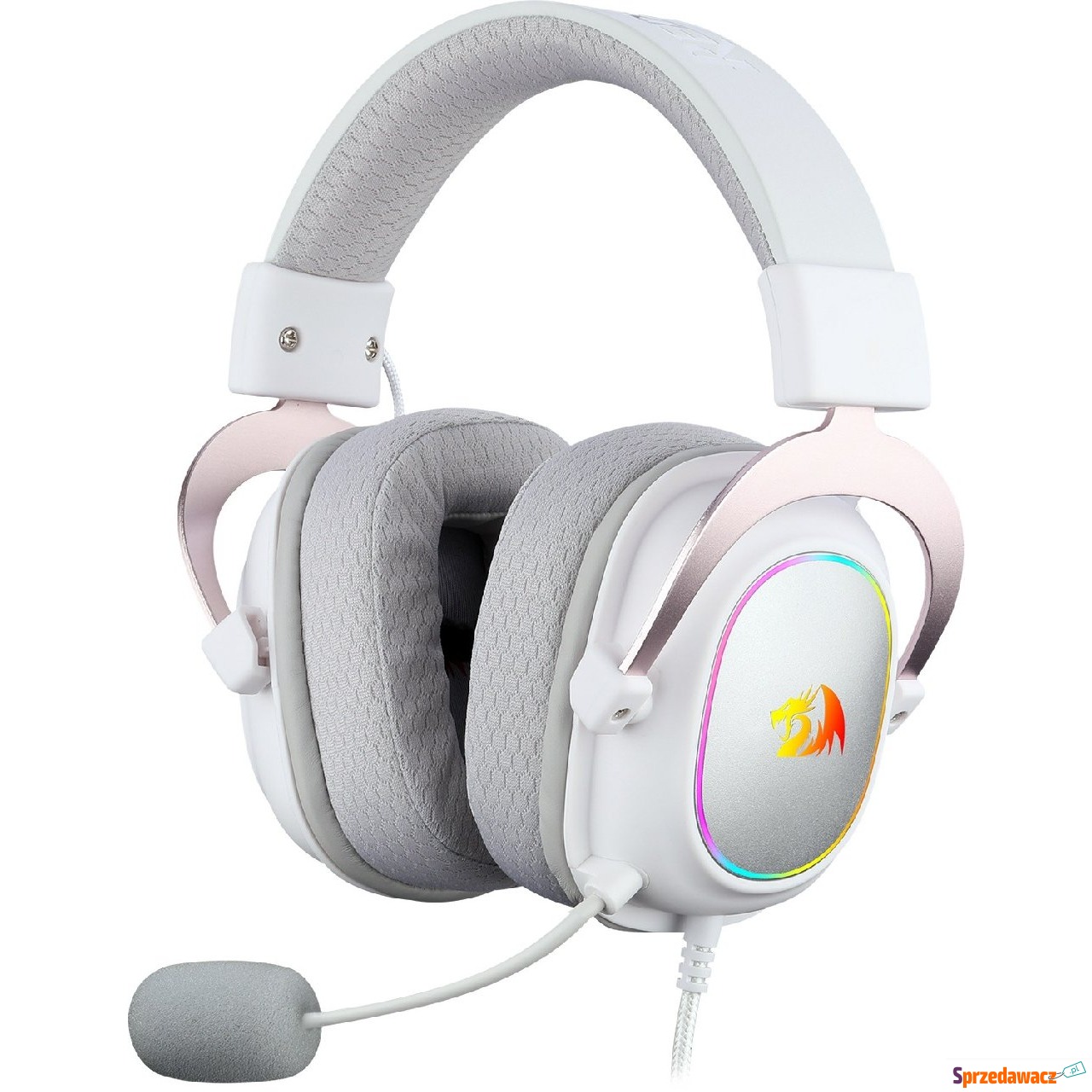 Redragon H510 Zeus-X RGB biały