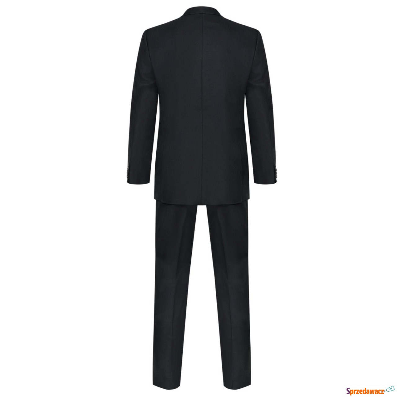 Klasyczny czarny garnitur męski...
