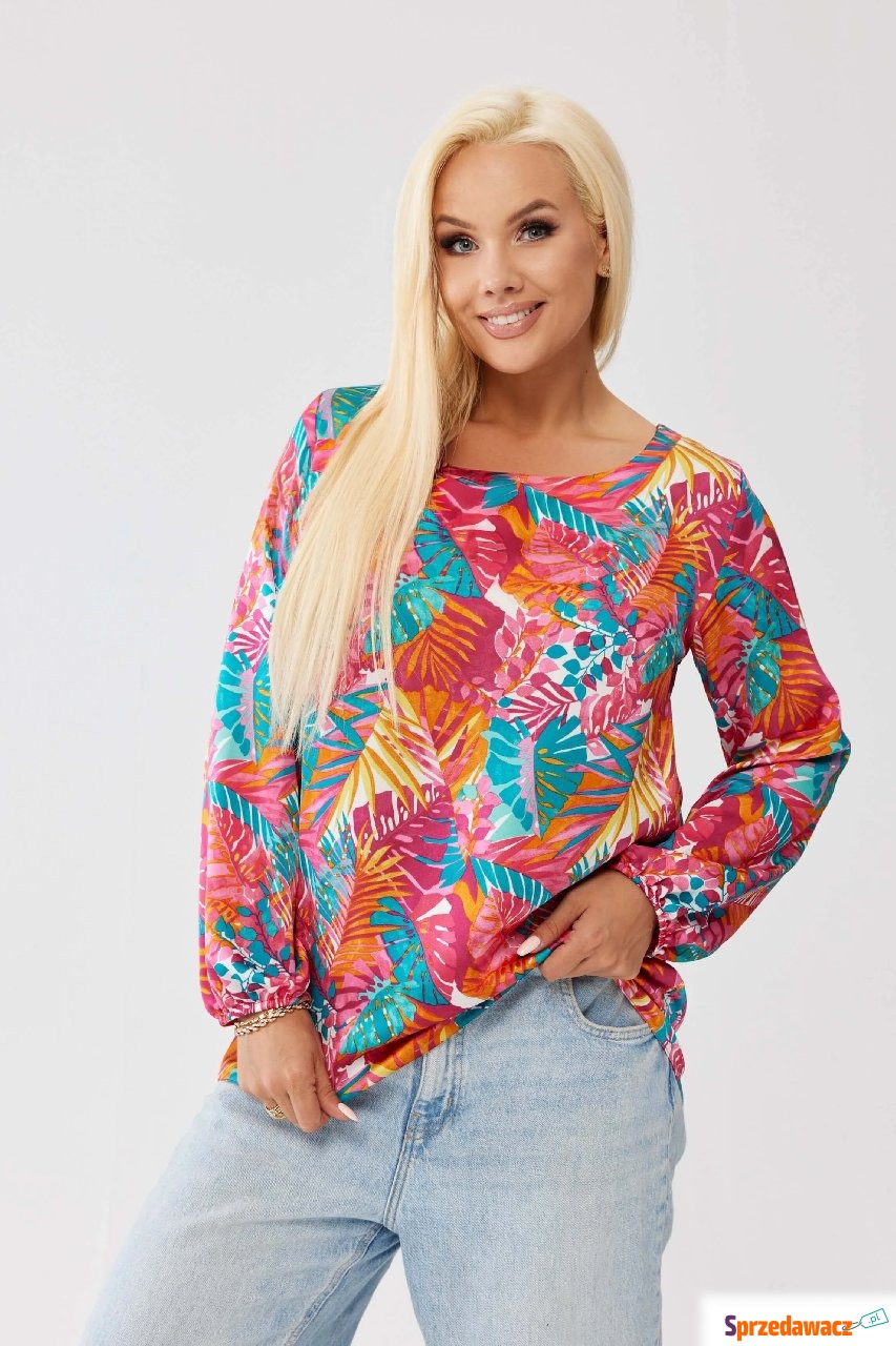 Bluzka Amira Tropicana - kolorowy...