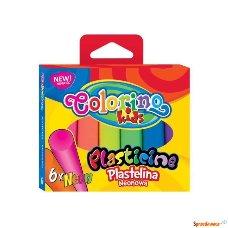 Plastelina 6 kolorów neonowych...
