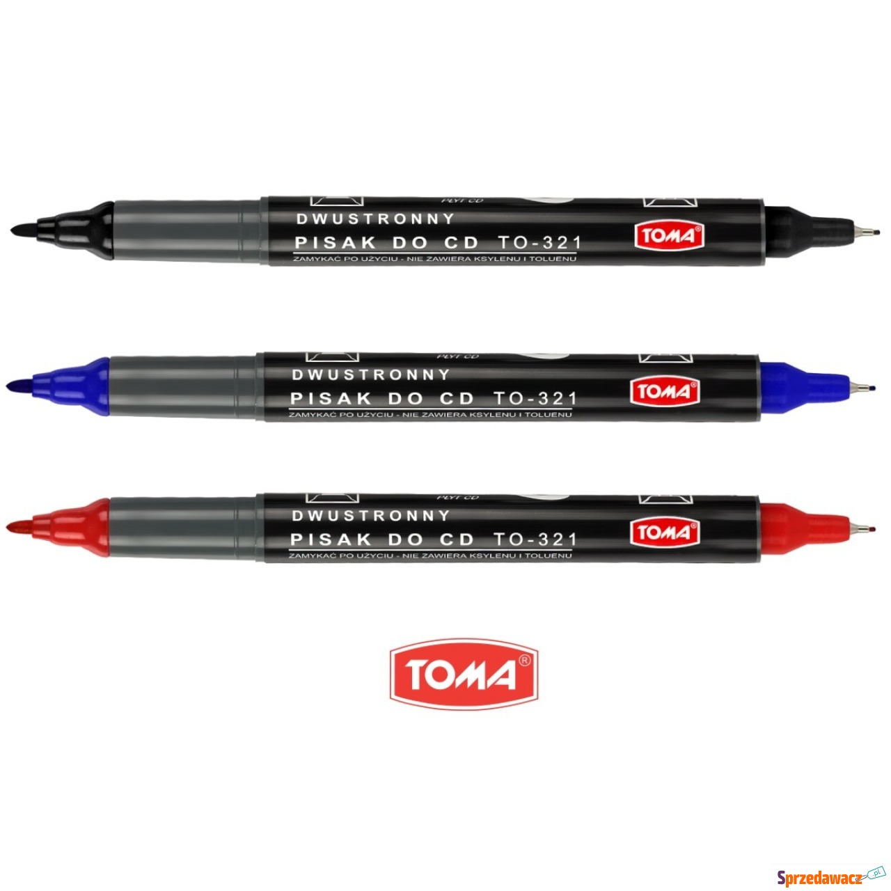 Marker dwustronny Toma 321 z c...