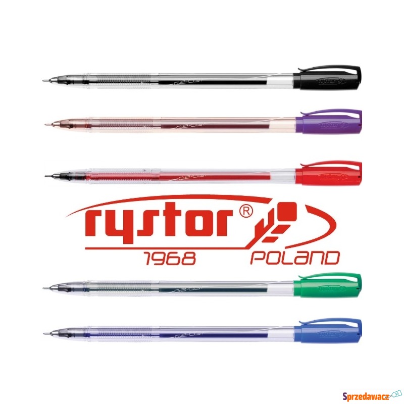 Pióro żelowe GZ031 Rystor niebieski