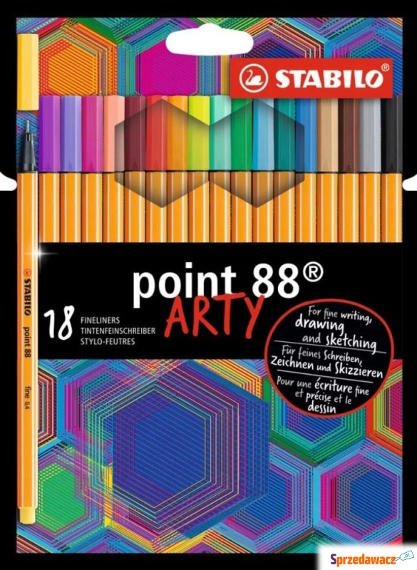 Cienkopis point 88 etui 18 Arty