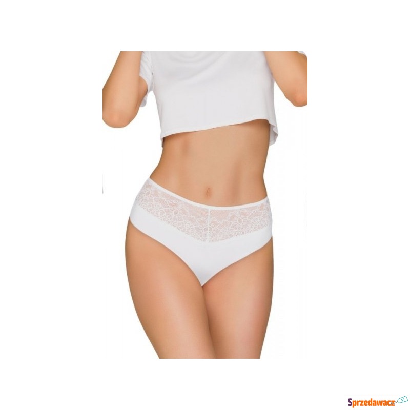 Stringi damskie Babell 158 białe