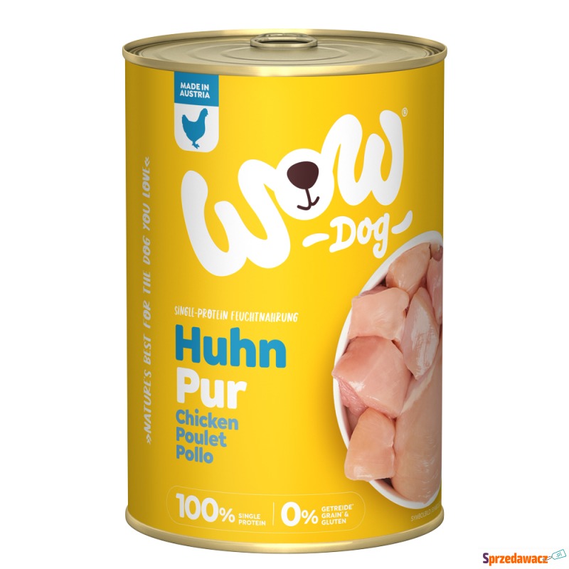 WOW Pur, 6 x 400 g - Kurczak