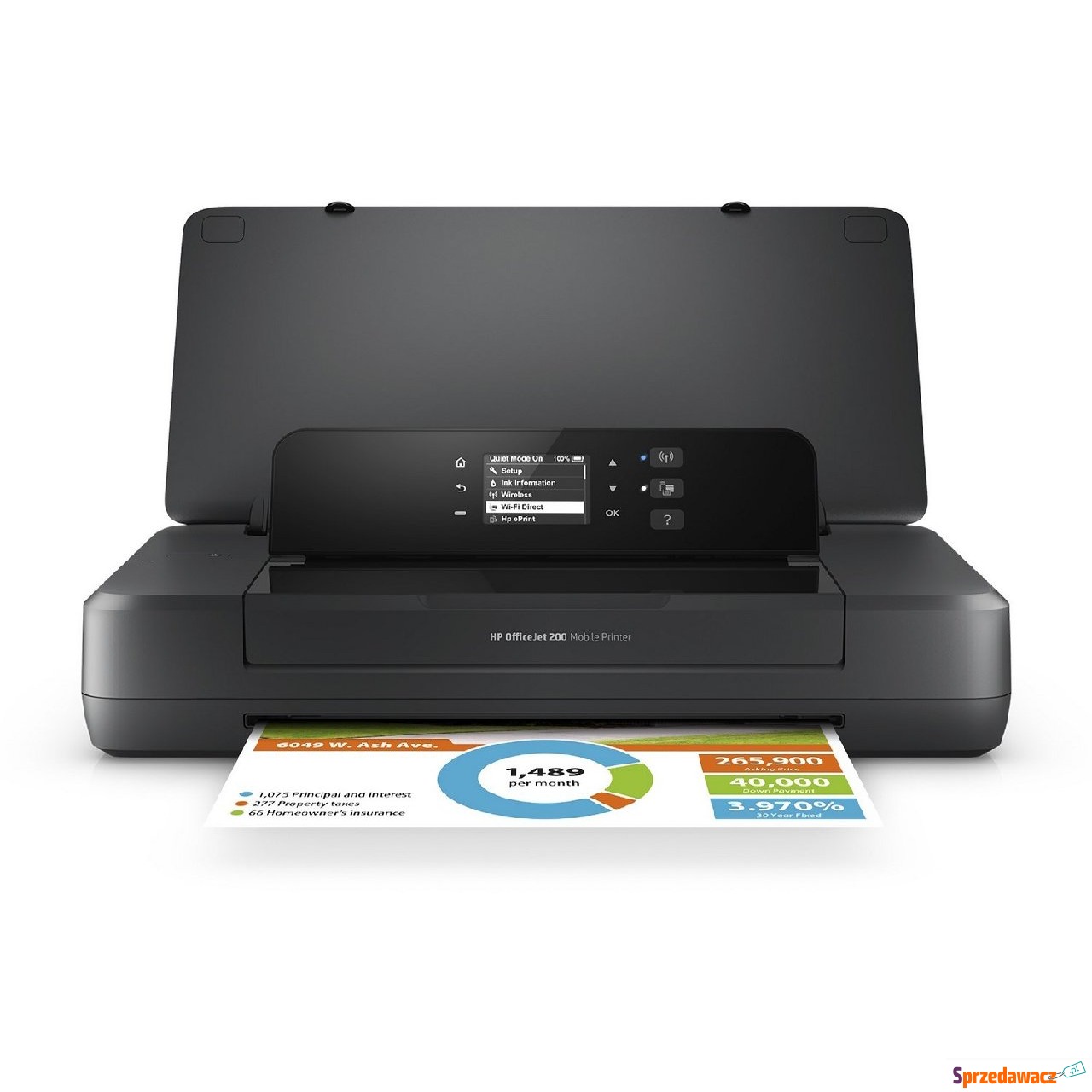Kolorowa Drukarka HP OfficeJet...