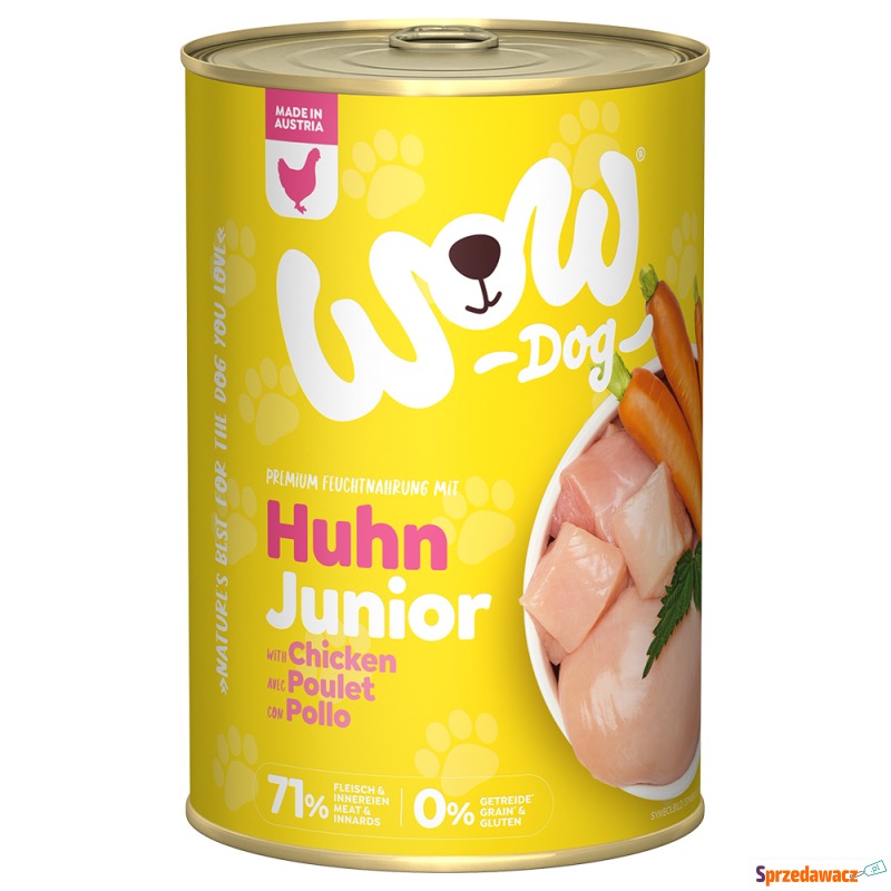 WOW Junior, 6 x 400 g - Kurczak