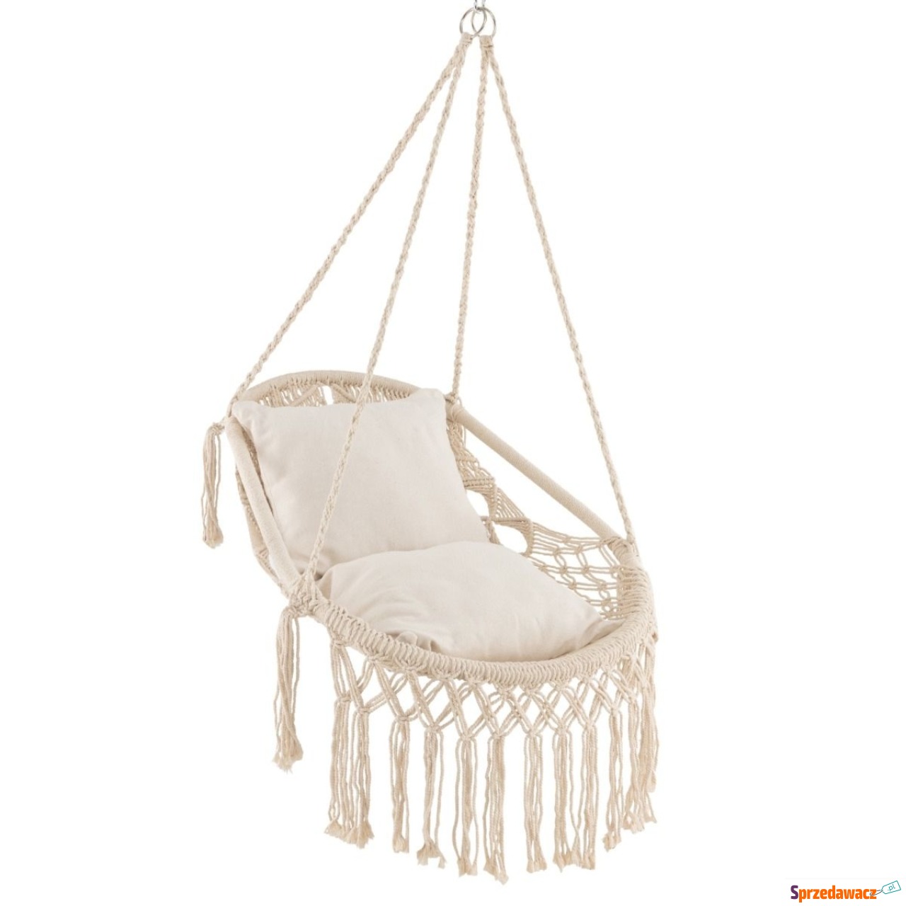 Fotel wiszący huśtawka boho z...