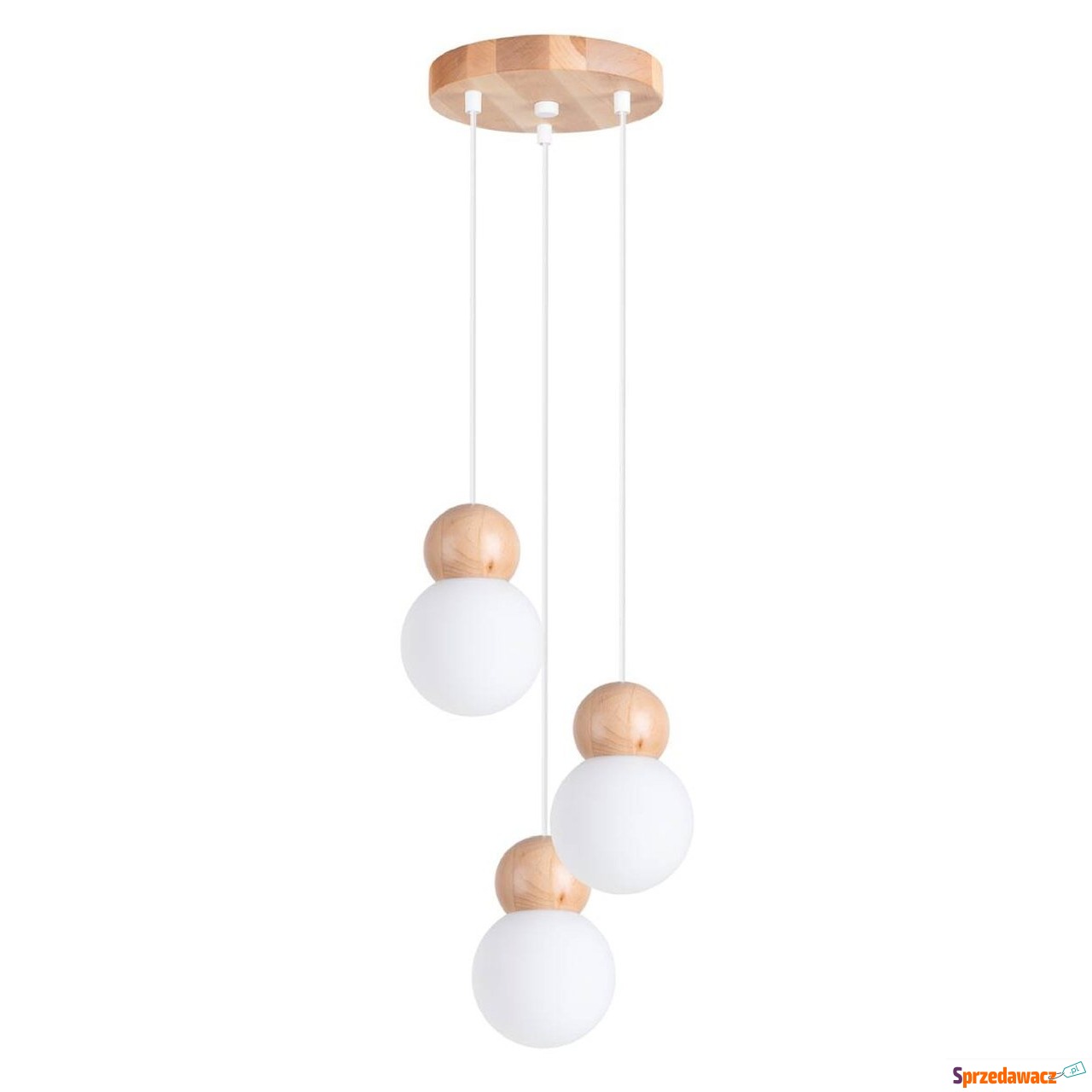 SELSEY Lampa wisząca Pekka x3 na...