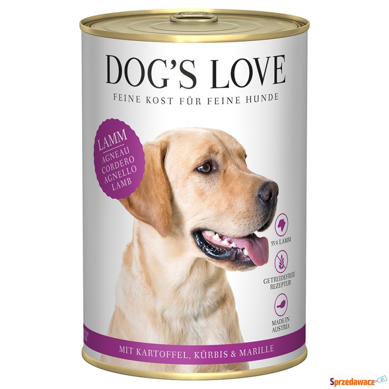 Dog's Love Adult 6 x 400 g - J...