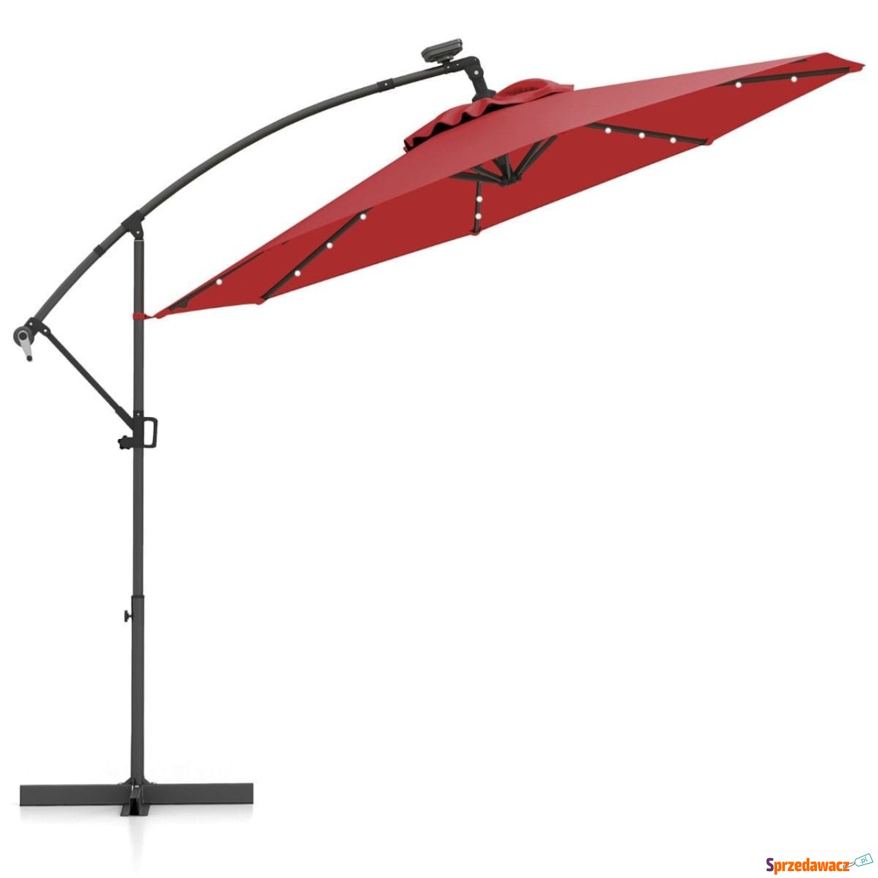 Parasol ogrodowy ze światłami LED...