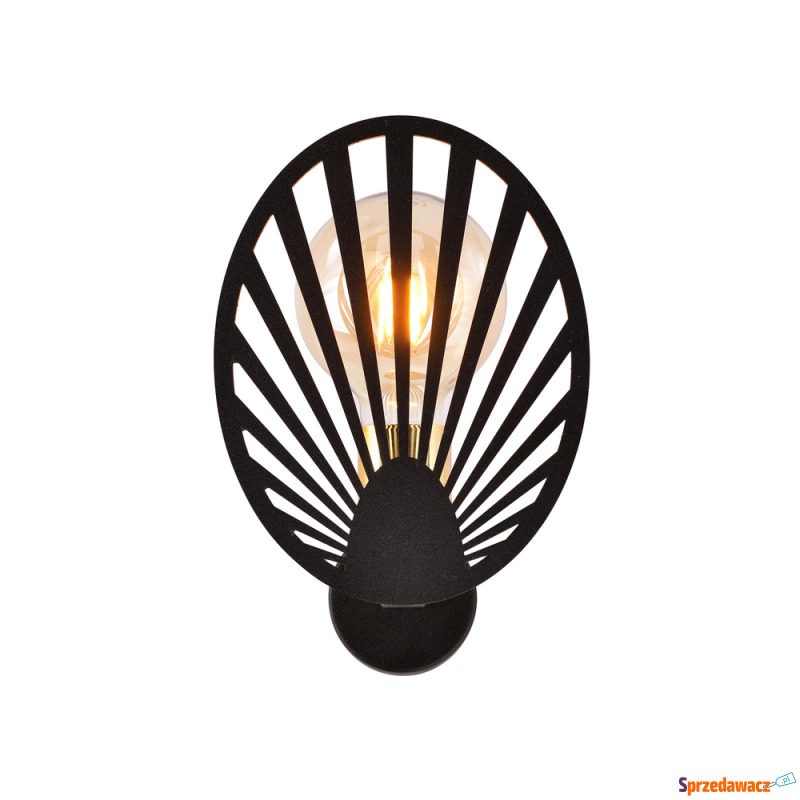 SELSEY Lampa ścienna Arcend czarna...