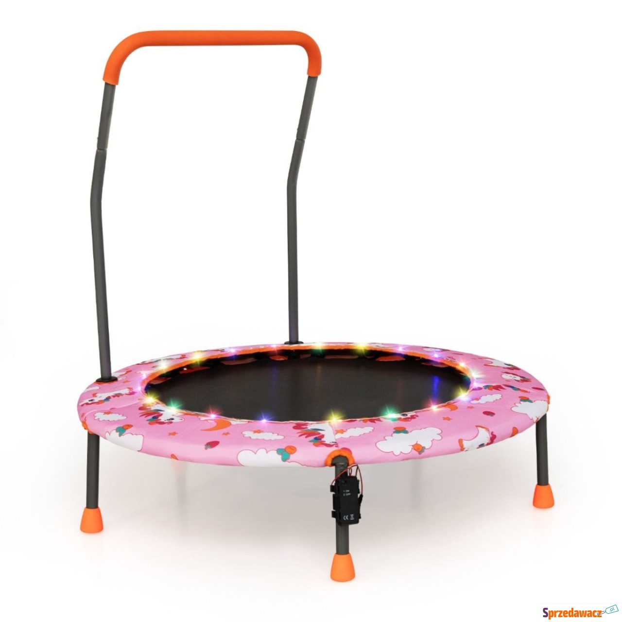 Trampolina dla dzieci z poręczą...