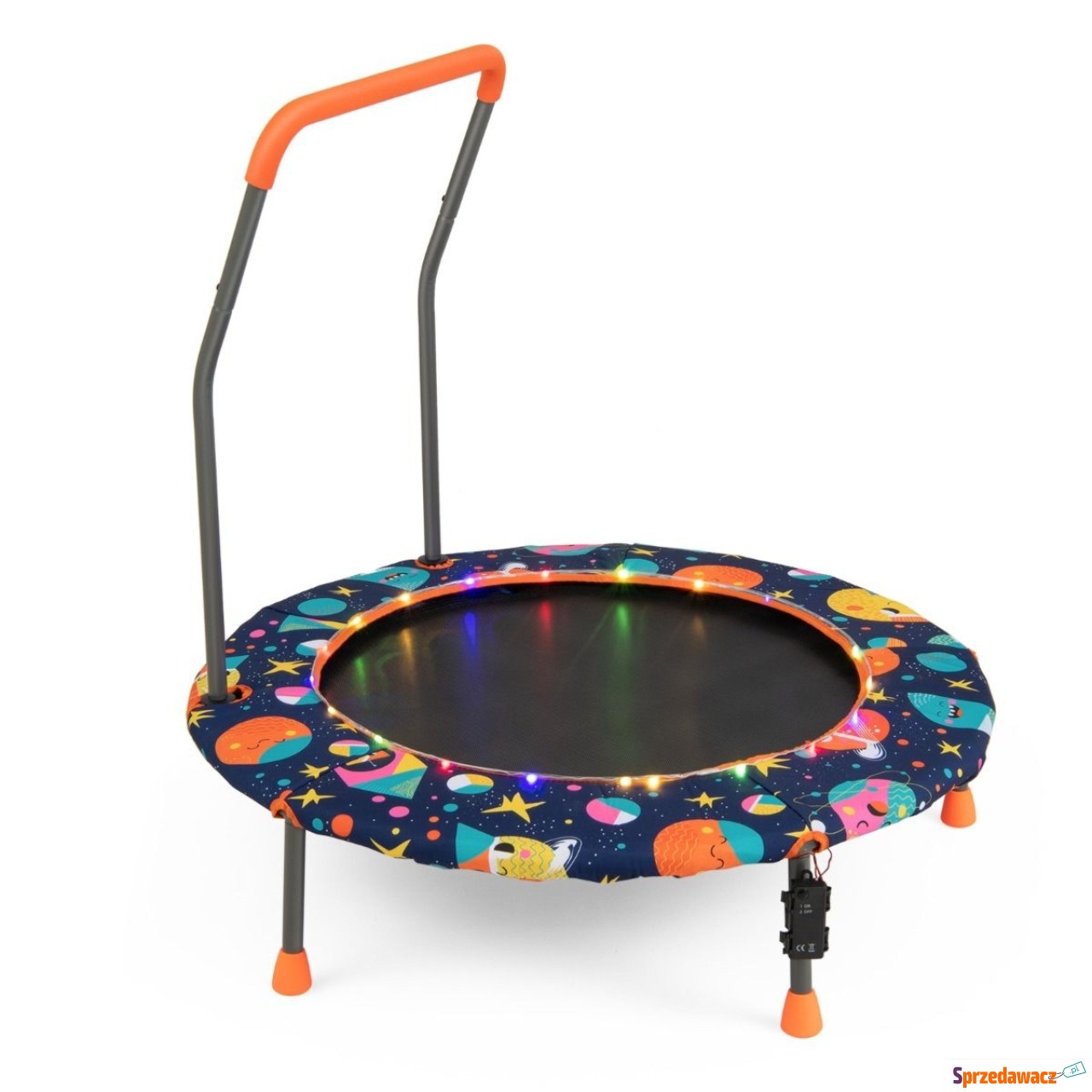 Trampolina dla dzieci z poręczą...