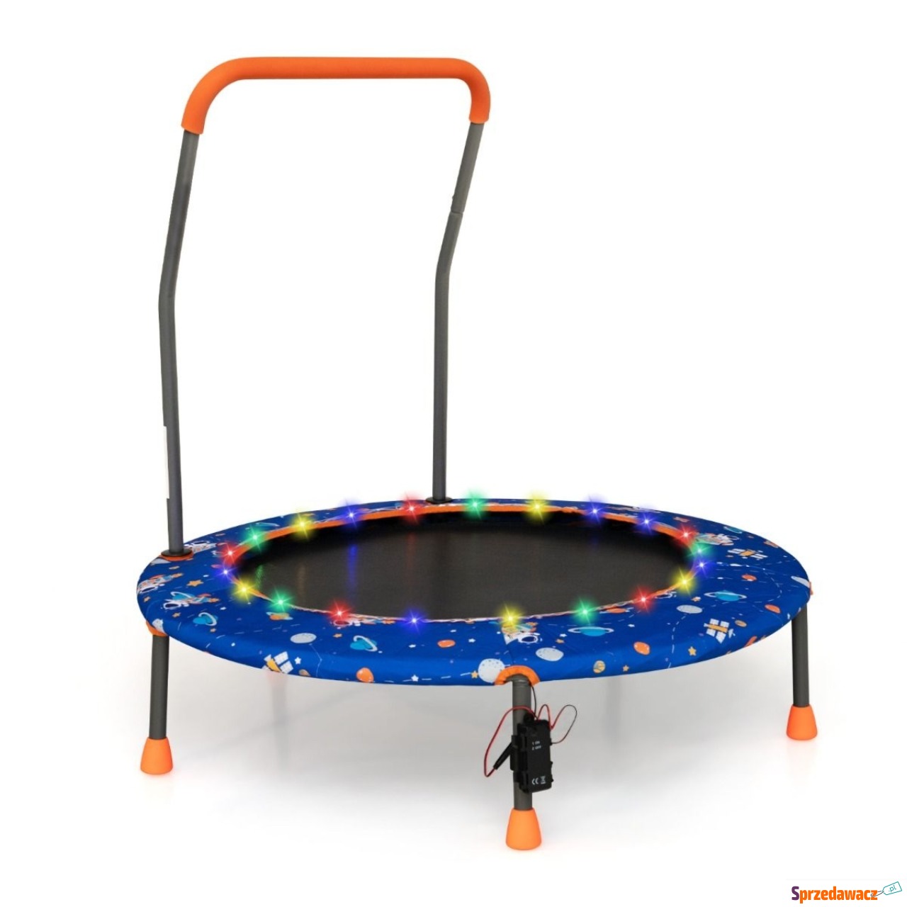Trampolina dla dzieci z poręczą...
