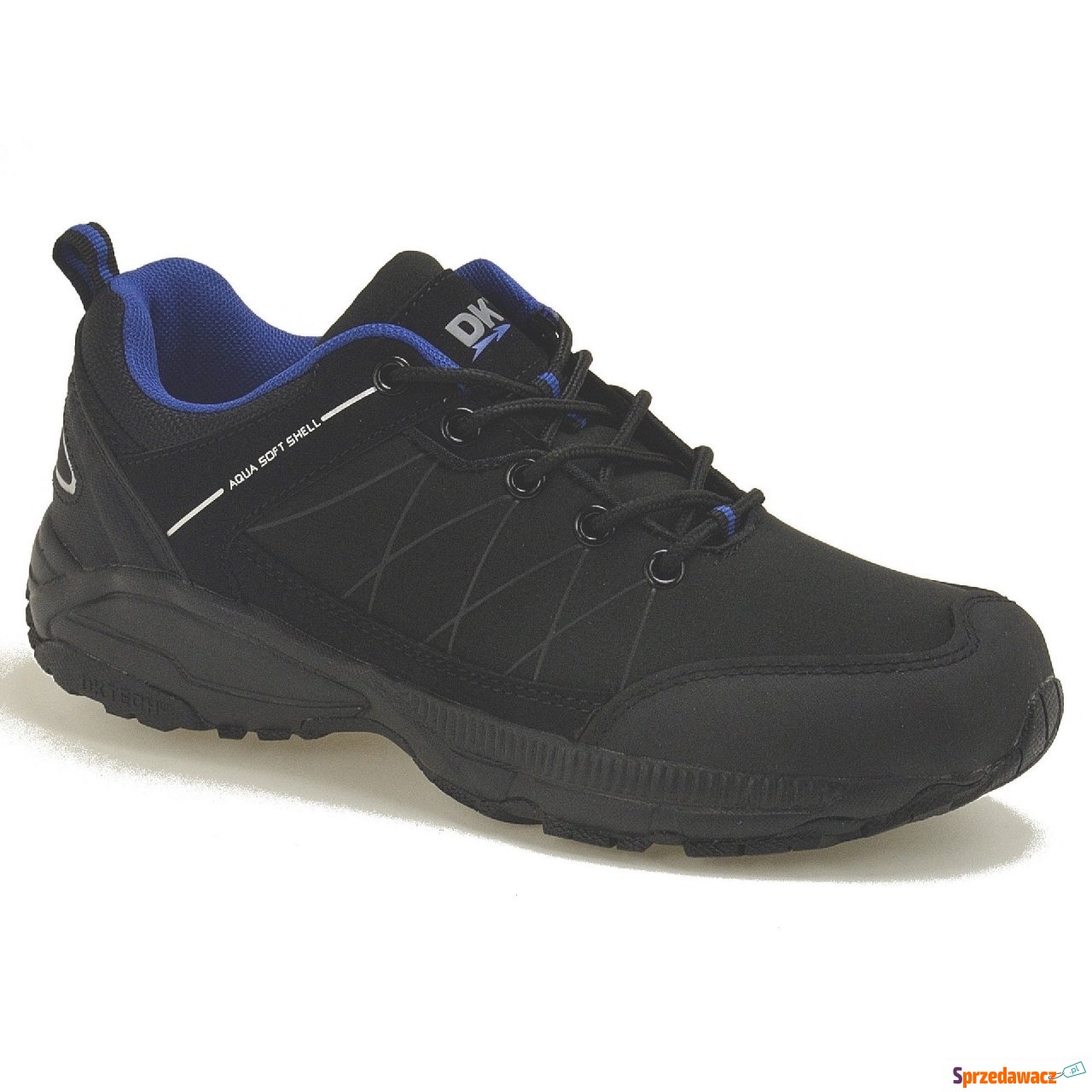 Czarne buty trekkingowe DK 18108