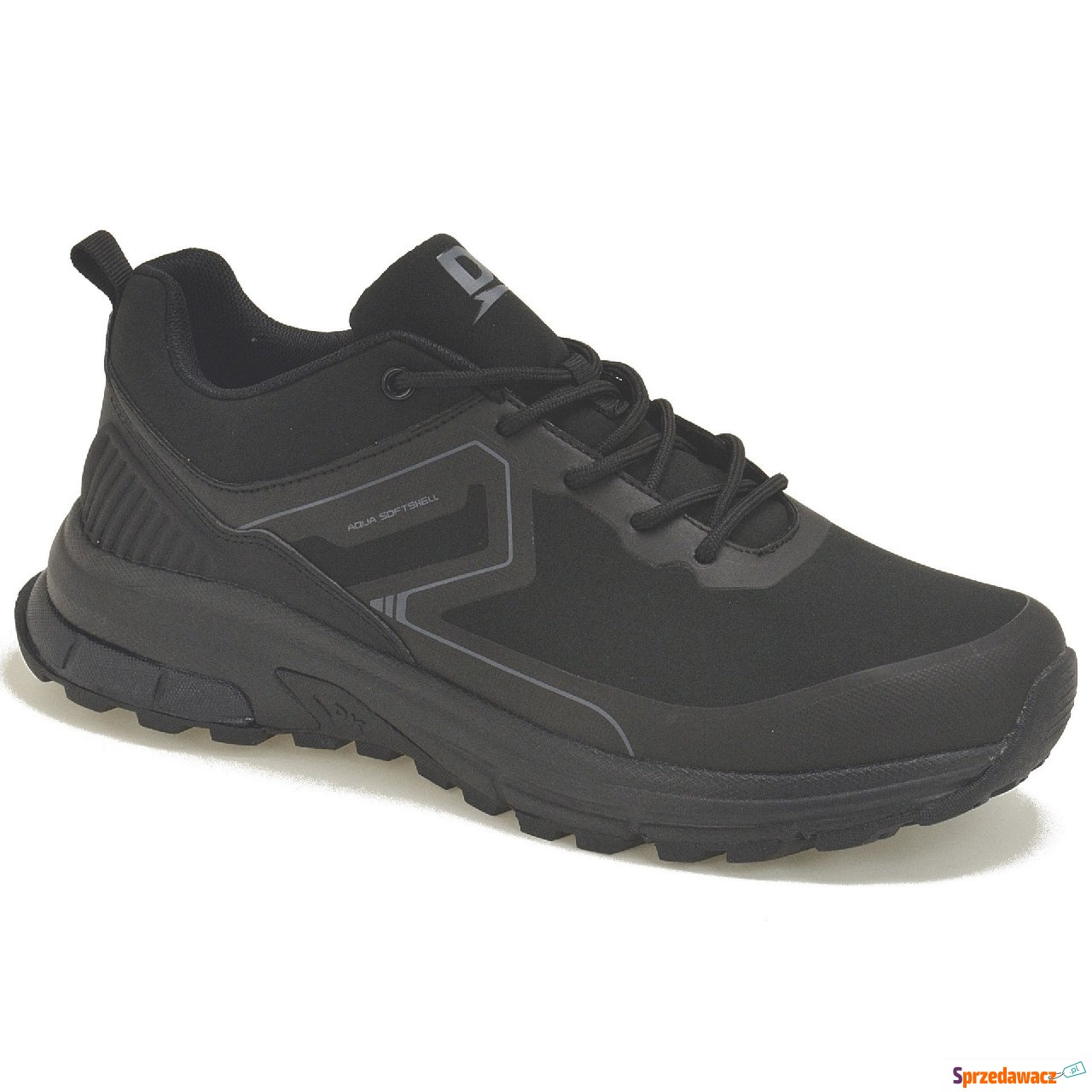 Czarne buty trekkingowe DK 04101