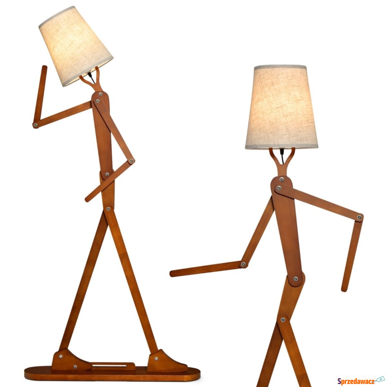 Regulowana lampa podłogowa w k...