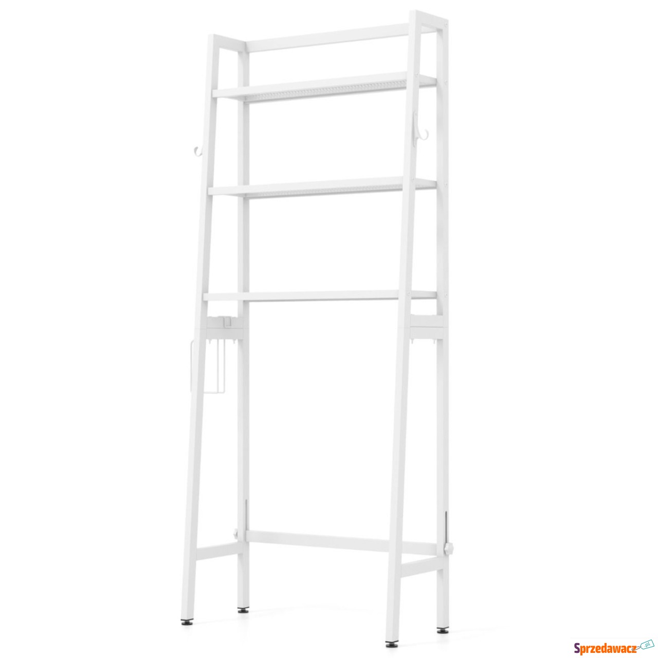 Prosta szafka toaletowa biała
