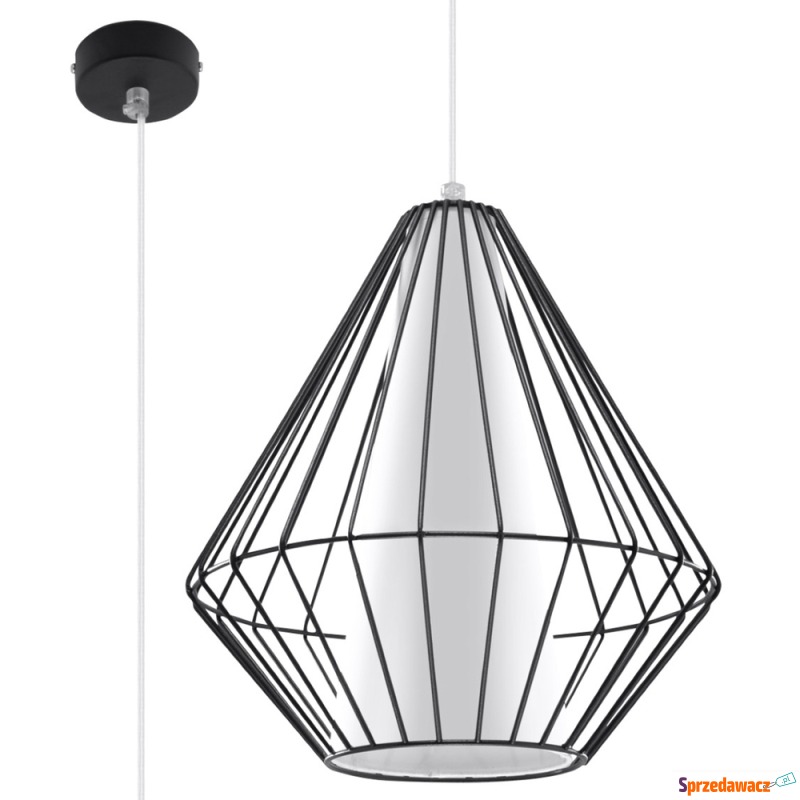 SELSEY Lampa wisząca Cuddes czarna...