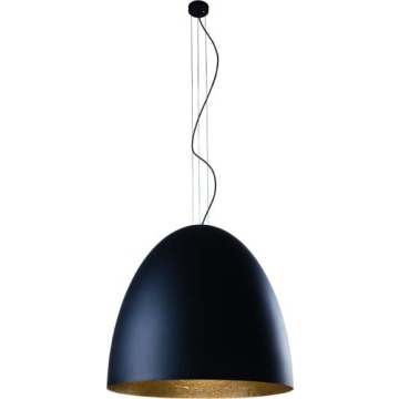 LAMPA WISZĄCA EGG XL 9026 BLACK/GOLD Nowodvorski
