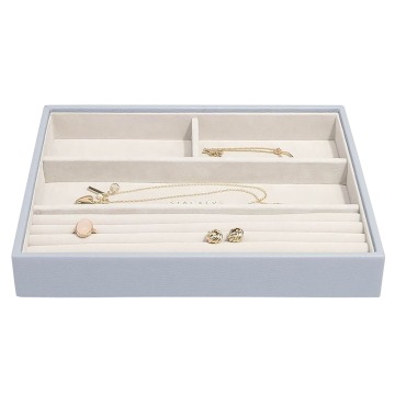 SELSEY Szkatułka na biżuterię Pebble Classic Ring & Bracelet Layer lawendowa - Genesis