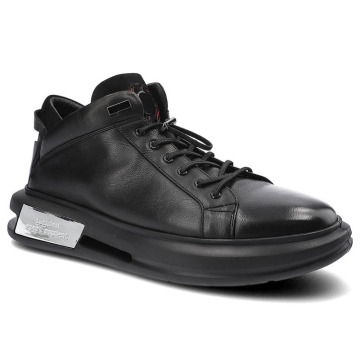 Sneakersy męskie John Doubare, cholewka wykonana ze skóry naturalnej sznurowane zapięcie miękki kołn
