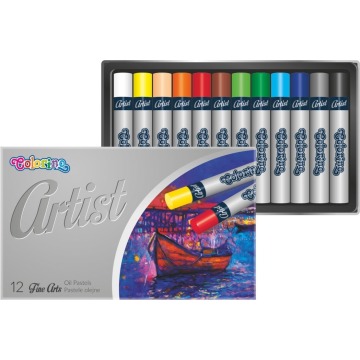Pastele olejne Colorino 12 kolorów Artist