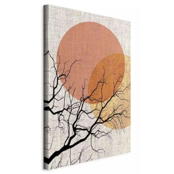 SELSEY Obraz Podwójny księżyc 60x40 cm - Genesis