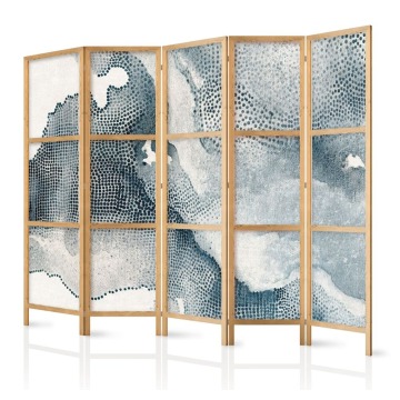SELSEY Parawan japoński Morskie linie 225x161 cm - Genesis