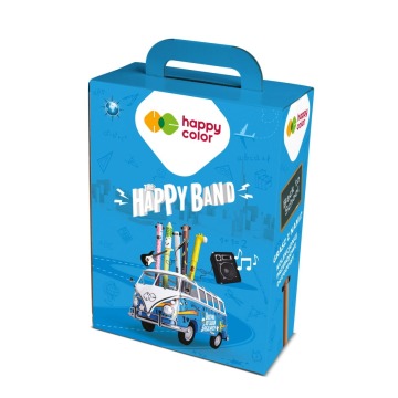 Wyprawka szkolna mega zestaw Happy Color band BTS2 young