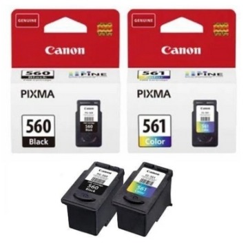 Tusze Oryginalne Canon PG-560 + CL-561 (3713C006) (komplet) - DARMOWA DOSTAWA w 24h