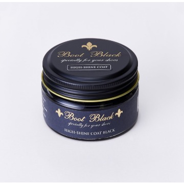 Boot Black High Shine KREM pokrycie do wysokiego połysku - czarny