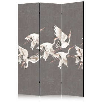 SELSEY Parawan Ornament z żurawiami 172x135 cm - Genesis