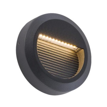 Lampa wpuszczana elewacyjna IP54 SIDEWALK ROUND LED 3W 100lm 3000K 8147 Nowodvorski