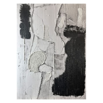 SELSEY Obraz Touch 100x70 cm z ręcznie malowanymi elementami - Genesis