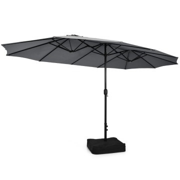 Parasol ogrodowy podwójny na balkon taras
