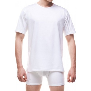 Koszulka męska Cornette Authentic 202 new biała plus