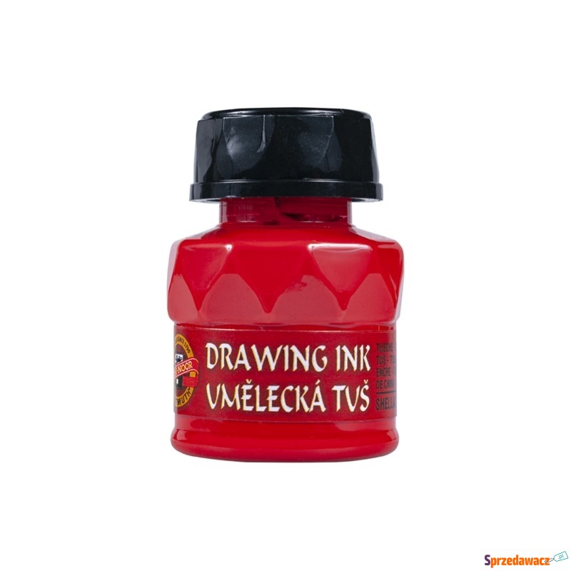 KIN TUSZ KREŚLARSKI ART 2300 VERMILION RED 20... - Rapidografy, stalówki,... - Gdańsk