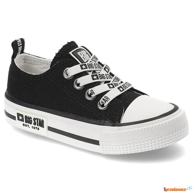 Czarne Trampki Big Star Dziecięce Buty Wsuwane - Buty sportowe dziecięce - Wrocław