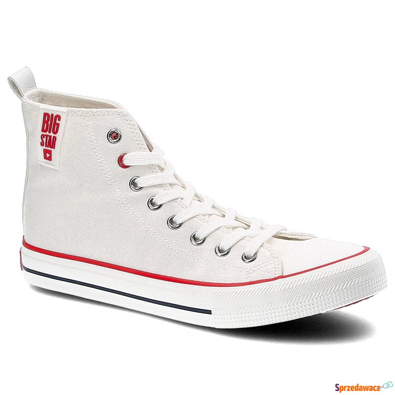 Trampki unisex Big Star, sznurowany wykonany z... - Półbuty damskie - Przemyśl