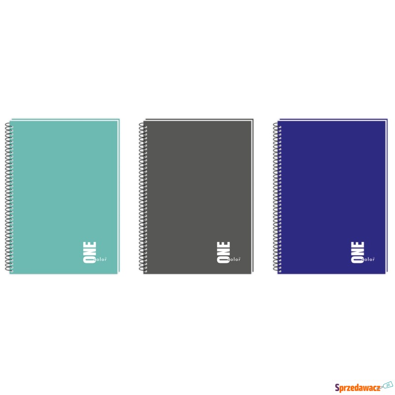 Kołozeszyt A5 80 kratka One color Interdruk - Notesy i zeszyty - Lublin
