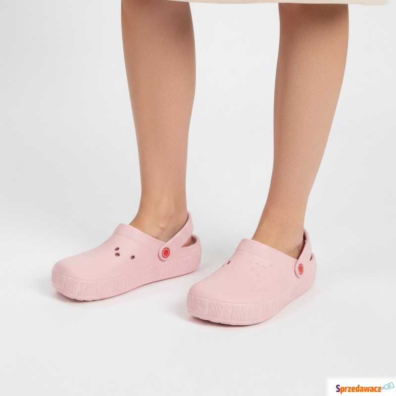 Klapki damskie Big Star, cholewka z tworzywa... - Buty letnie dziecięce - Chełm