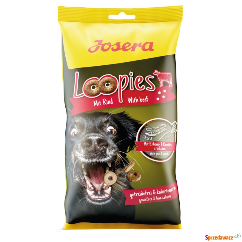 Josera Loopies przysmak dla psa - Wołowina, 3... - Przysmaki dla psów - Wołomin